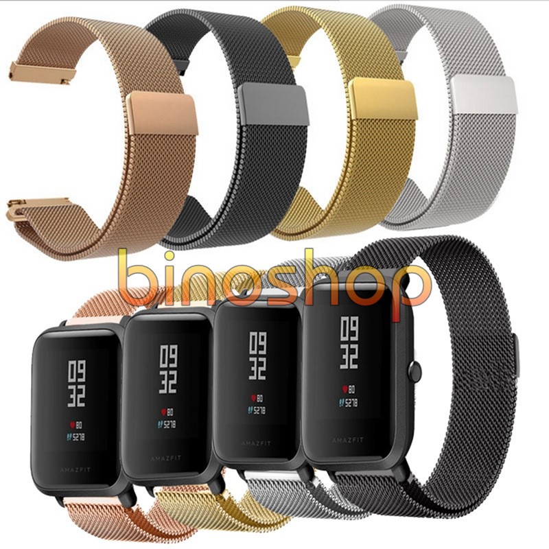 Dây thay thế kim loại Mijobs cho Amazfit Bip