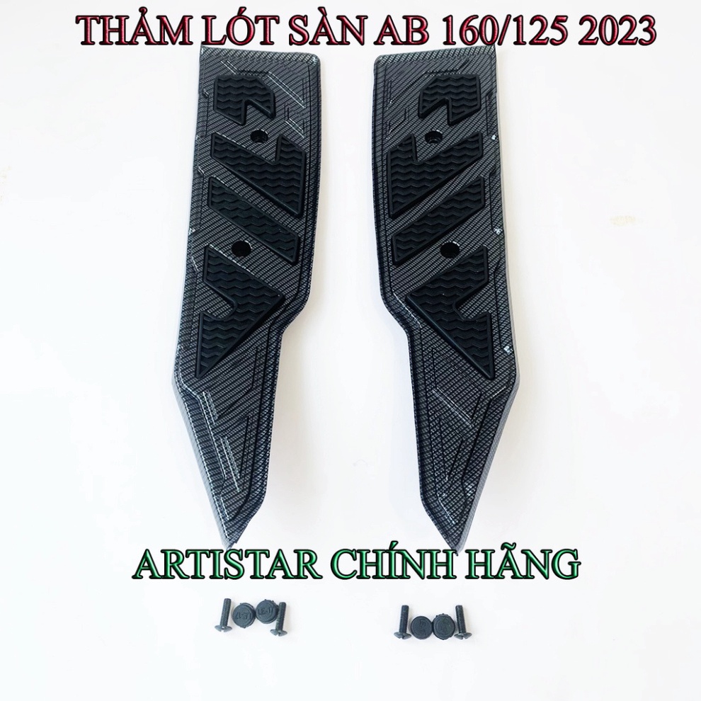 Thảm Lót Sàn Xe AB 2023-160/125 Carbon Artista Chính Hãng