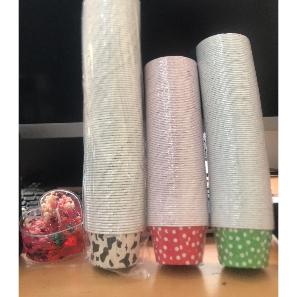 Cupcake Cạnh Lớn 6cm đựng bánh Cupcake, Muffin ( 100 chiếc )