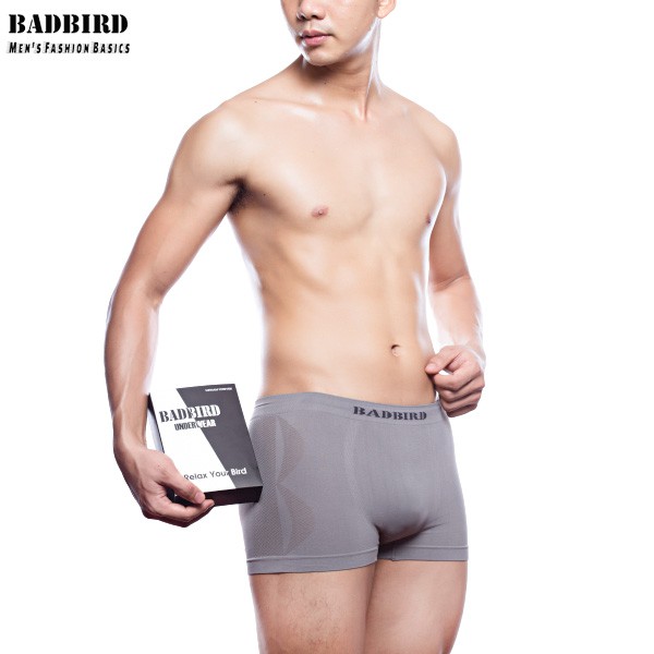 Combo 3 Quần Lót Nam KHÔNG ĐƯỜNG MAY cao cấp BADBIRD, quần lót nam, quần sịp nam dạng boxer, Thương hiệu Việt