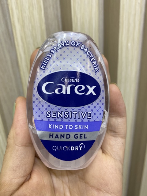Gel rửa tay khô Carex hàng Anh (50mL)
