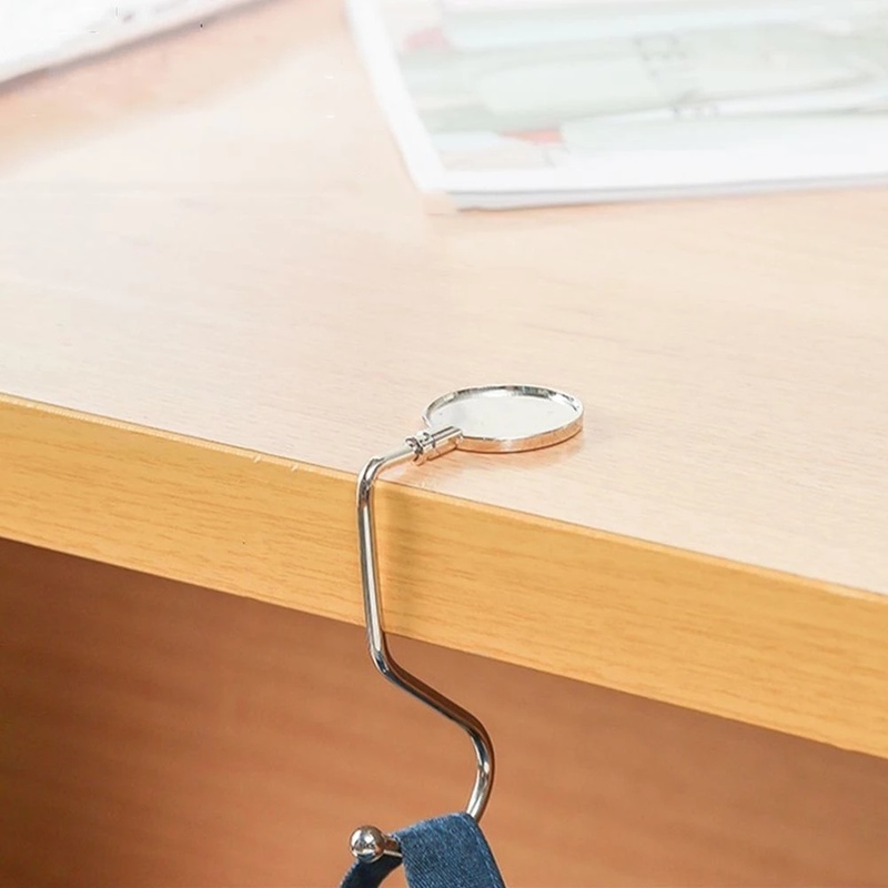 Móc Treo Túi Xách / Bàn Làm Việc Có Thể Gập Lại Tiện Dụng