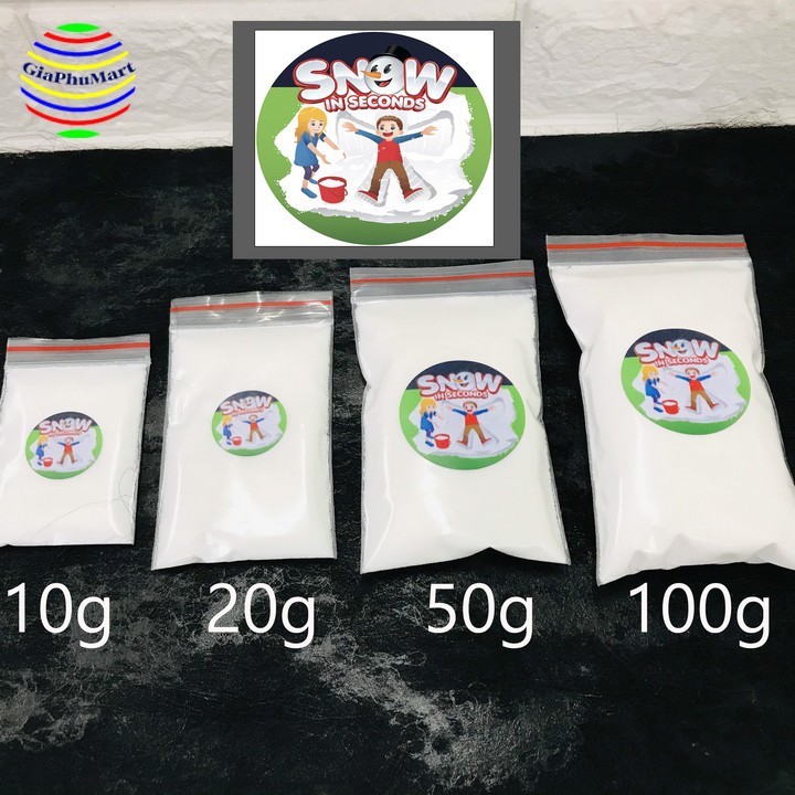 Tuyết Mỹ Snowonder Loại Chuẩn - Nguyên Liệu Làm Slime Mây Siêu Mịn