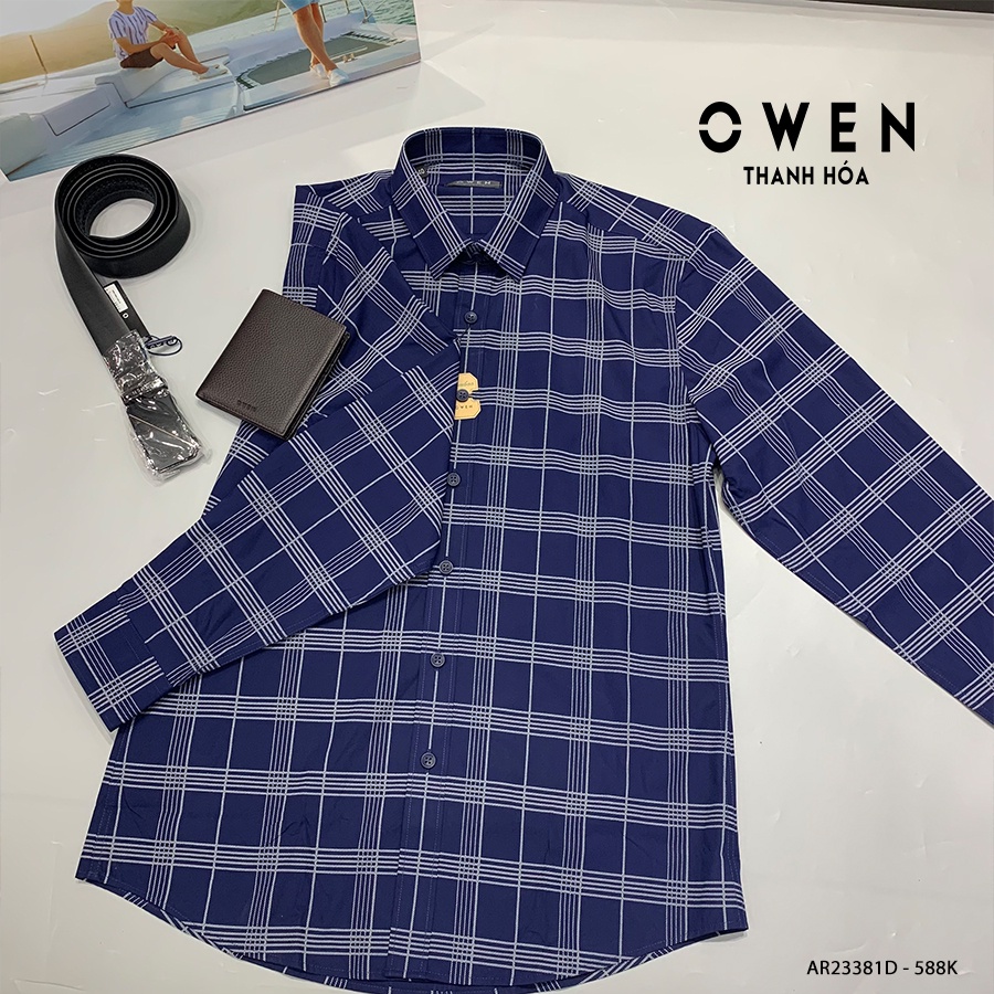 OWEN - Áo sơ mi dài tay Owen - Hàng mới về AR23381D