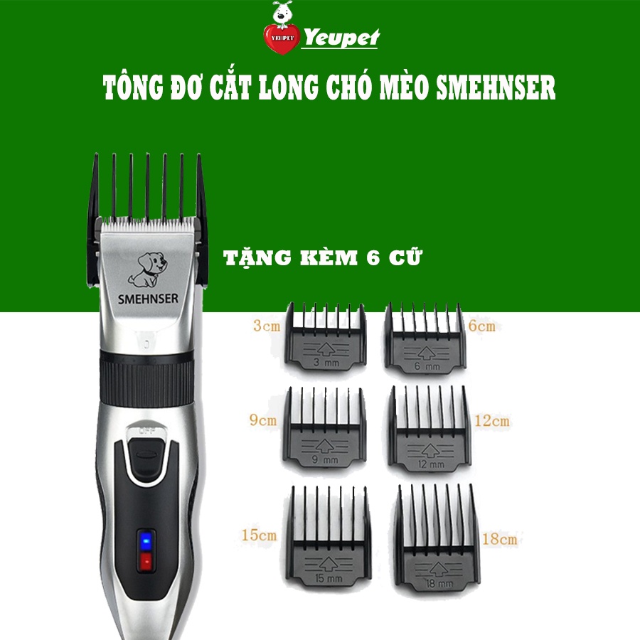 Tông đơ chó mèo cao cấp X10 Smehnser _ CM16
