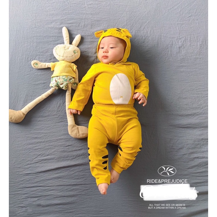 SÉT 3 CHI TIẾT QUÃNG CHÂU BÉ TRAI, GÁI, THIẾT KẾ  THÊM MŨ TAI THỎ, CHẤT RIP ĐẸP CHO BÉ 6-16KG