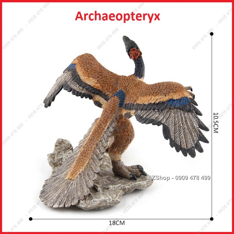 Mô Hình Chim Khủng Long Cổ Đại Thân Lông Vũ Archaeopteryx - 7196