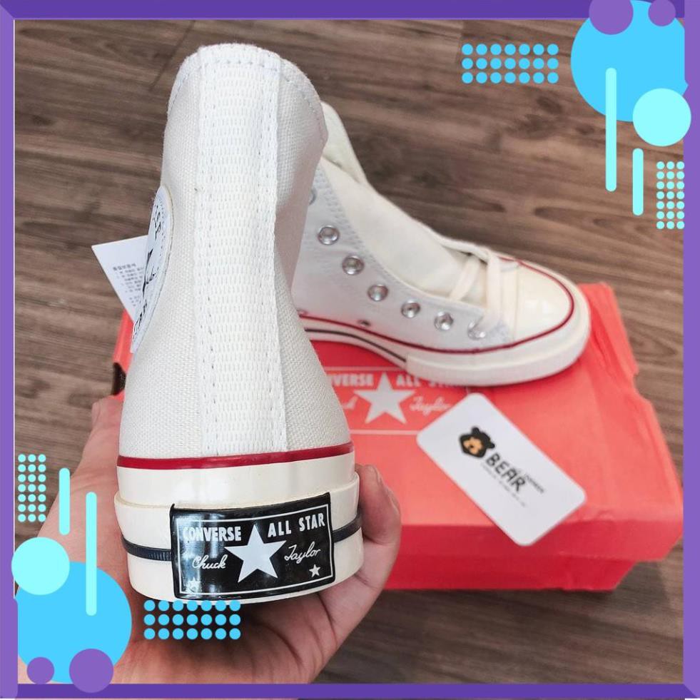 Giày Conversee kem một một [SIÊU ĐẸP- FULL BOX] giày cao cổ nam nữ. | BigBuy360 - bigbuy360.vn
