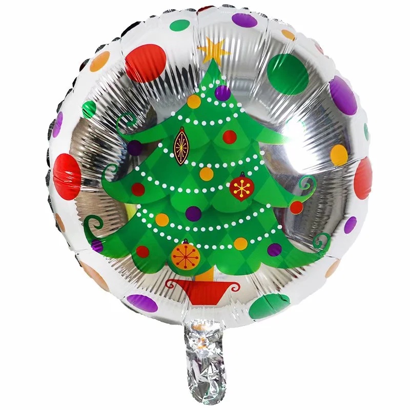 1 Bong Bóng Lá Nhôm Hình Ông Già Noel / Người Tuyết 18 Inch Trang Trí Tiệc Giáng Sinh
