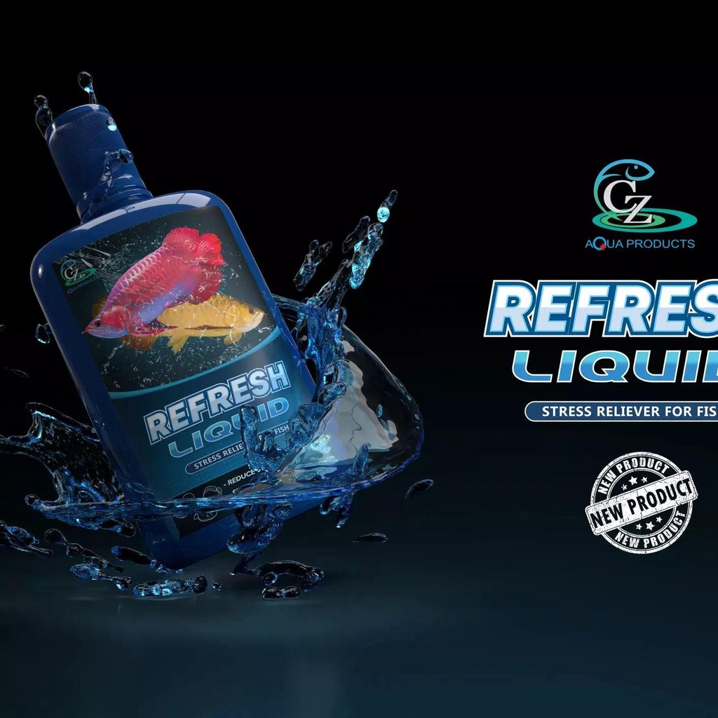 DUNG DỊCH VITAMIN REFRESH LIQUID 100ml cho cá cảnh dưỡng cá và chống stress