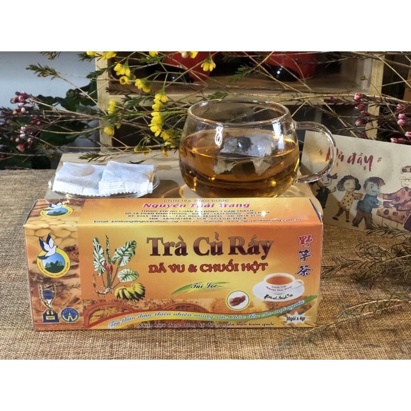 Trà túi lọc củ ráy - giảm nguy cơ bệnh gout  - Nguyên Thái Trang - thảo trà Diệp Lạc (sỉ/lẻ) | BigBuy360 - bigbuy360.vn