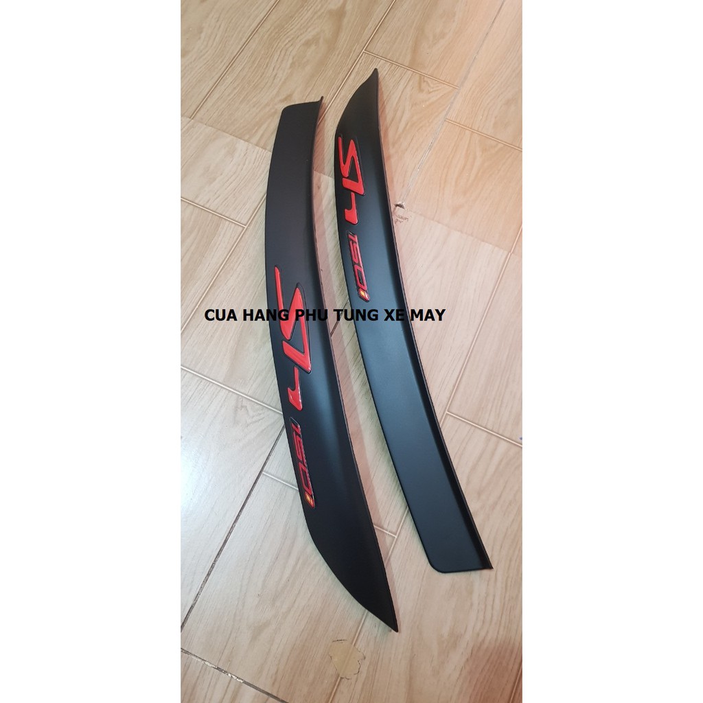 Bộ nẹp sườn SH 2020 MÀU ĐEN - Hàng chất lượng - Shop uy tính