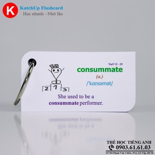 COMBO trọn bộ KatchUp Flashcard TOEFL -Best Quality (C03B)