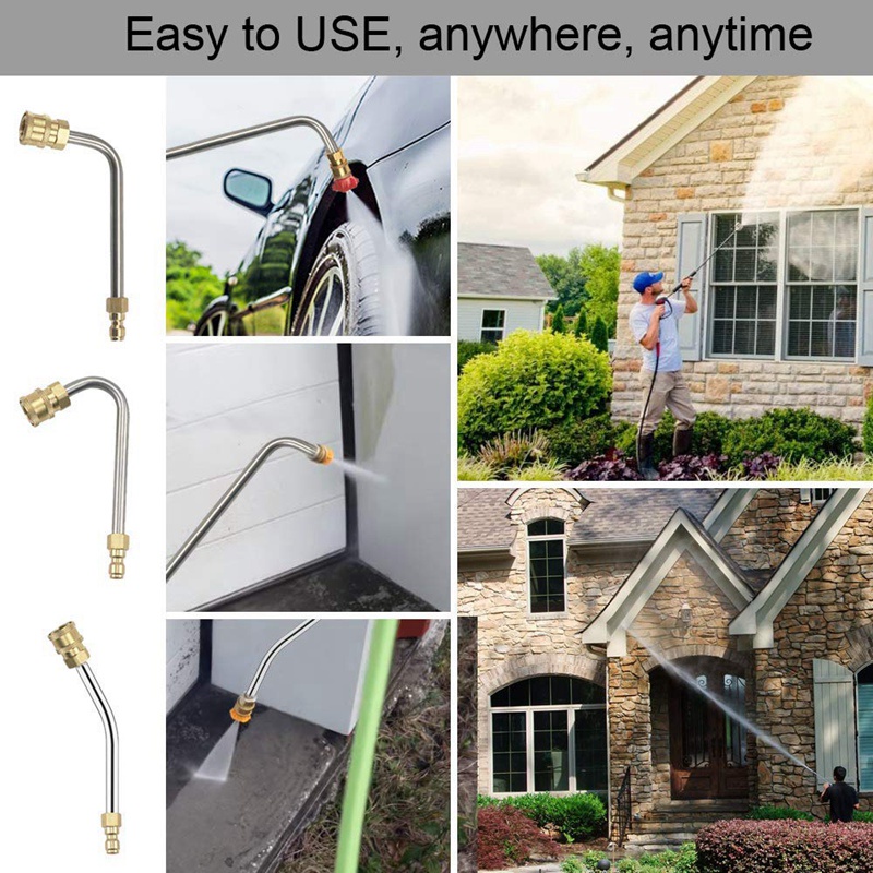 Bộ Vòi Phun Nước Áp Suất Lớn 1 / 4 Inch Thay Thế Cho Vòng Đệm 4000 PSI