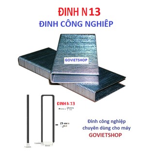 Đinh N13 công nghiệp dùng ghim thùng hộp gỗ