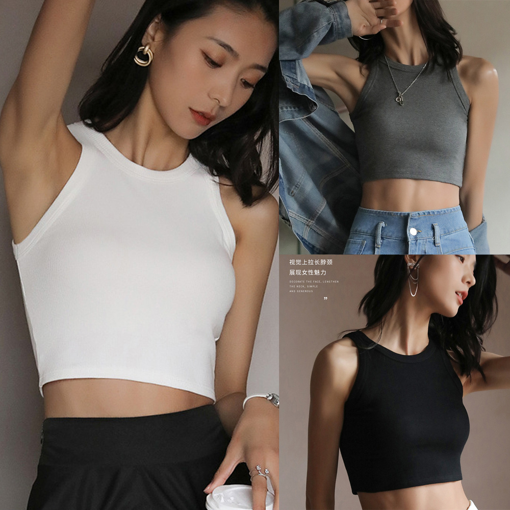 Áo Hai Dây Dáng Ôm Phong Cách Gợi Cảm Thời Trang Cho Nữ