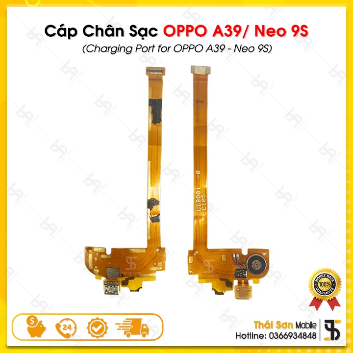 Cáp Chân Sạc OPPO A39 / Neo 9S - Cụm Bo Mạch Sạc Điện Thoại OPPO Zin Bóc Máy