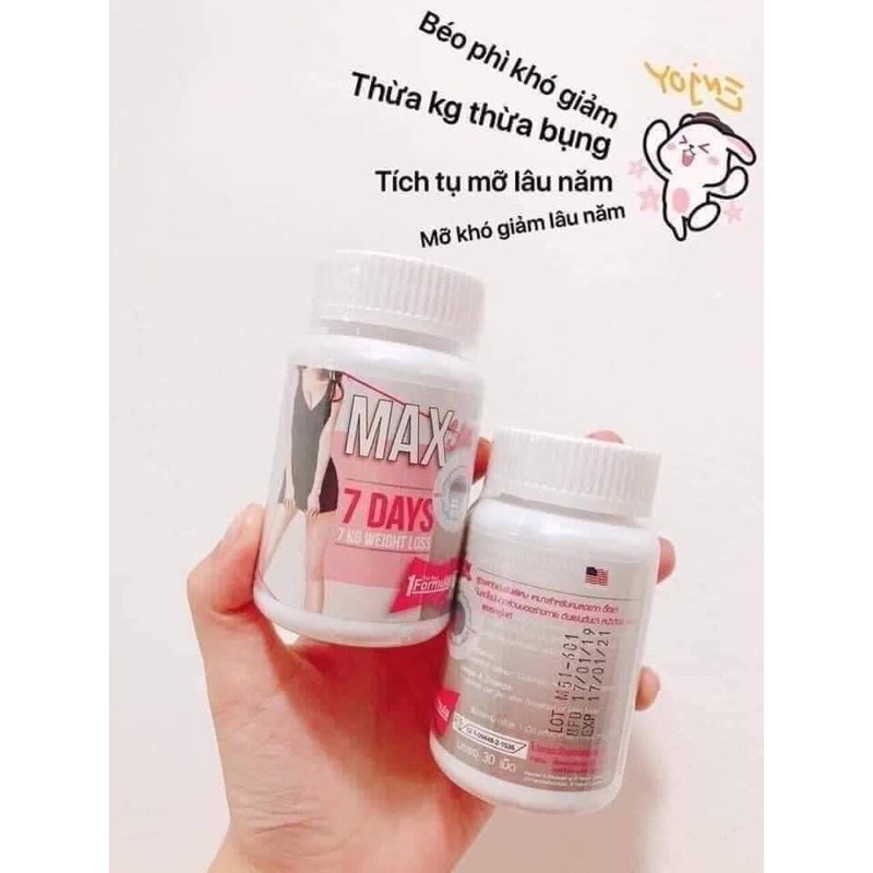 viên uống maxx 7dayss thái