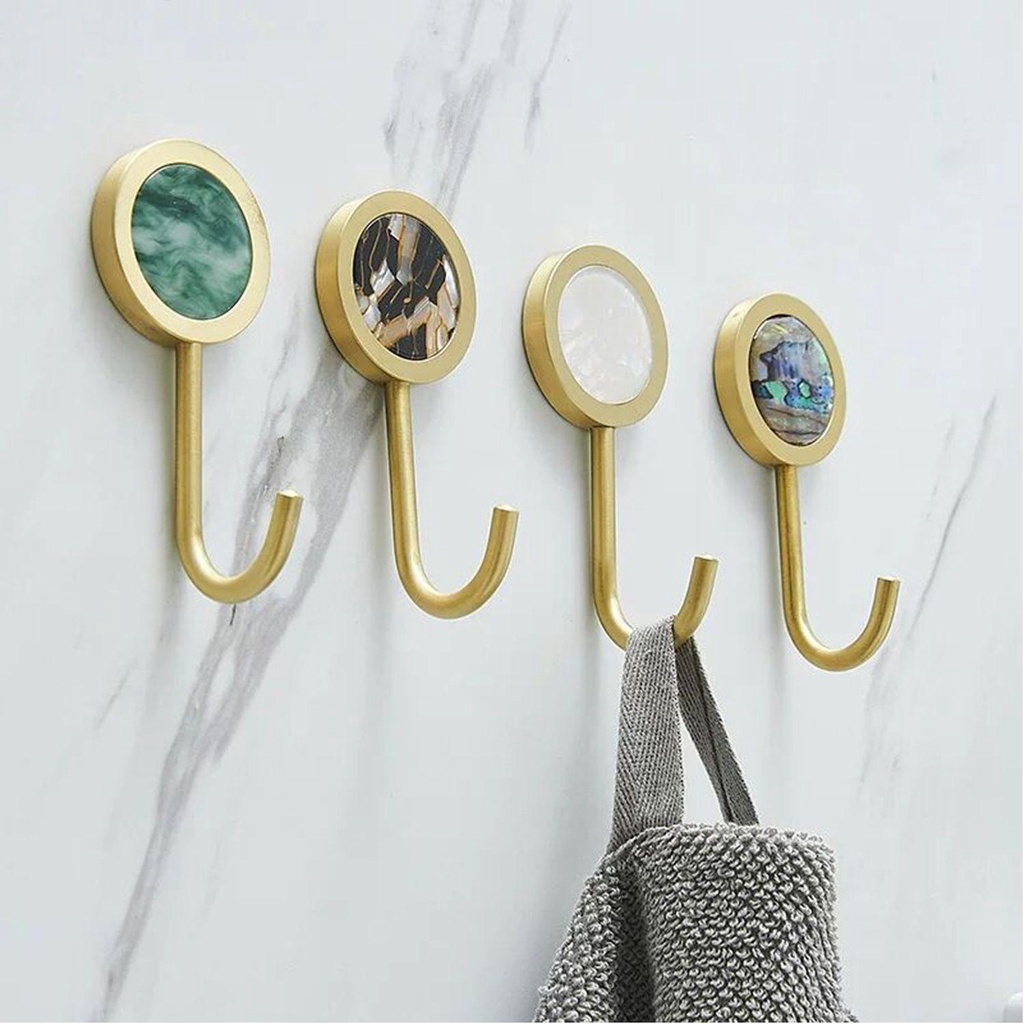 Móc Treo Đồ Bằng Đồng Thau Nhiều Màu Sắc