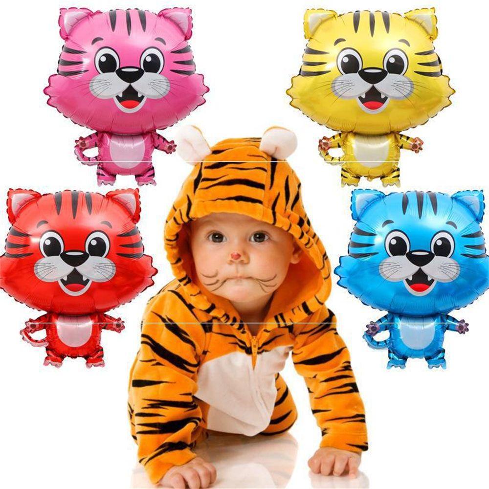 Bong Bóng Lá Nhôm Hình Hổ Trang Trí Năm Mới Phong Cách Trung Hoa