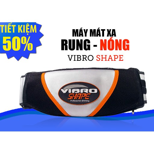 Đai Massage Vibro Shape Giúp Giảm Mỡ Bụng sẵn hàng