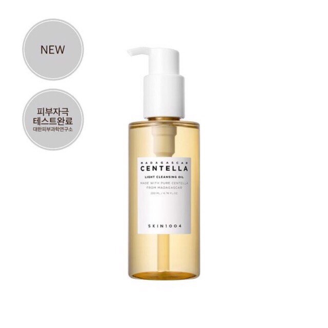 Dầu Tẩy Trang Dịu Nhẹ Chiết Xuất Rau Má Skin1004 Madagascar Centella Cleansing Oil 200ml