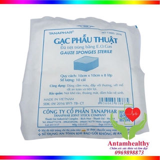 Gạc phẫu thuật Tanaphar - Đã tiệt trùng