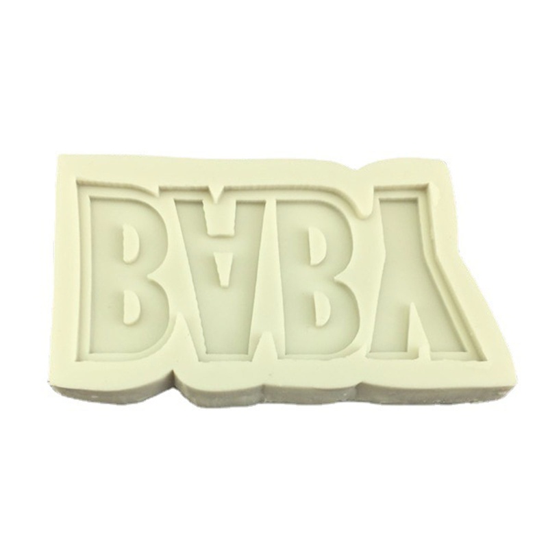 Khuôn Silicone Tạo Hình Chữ Baby Trang Trí Bánh