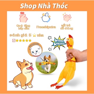 Đồ Chơi Con Gà La Hét - Vui Nhộn Dành Cho Trẻ Em và Thú Cưng