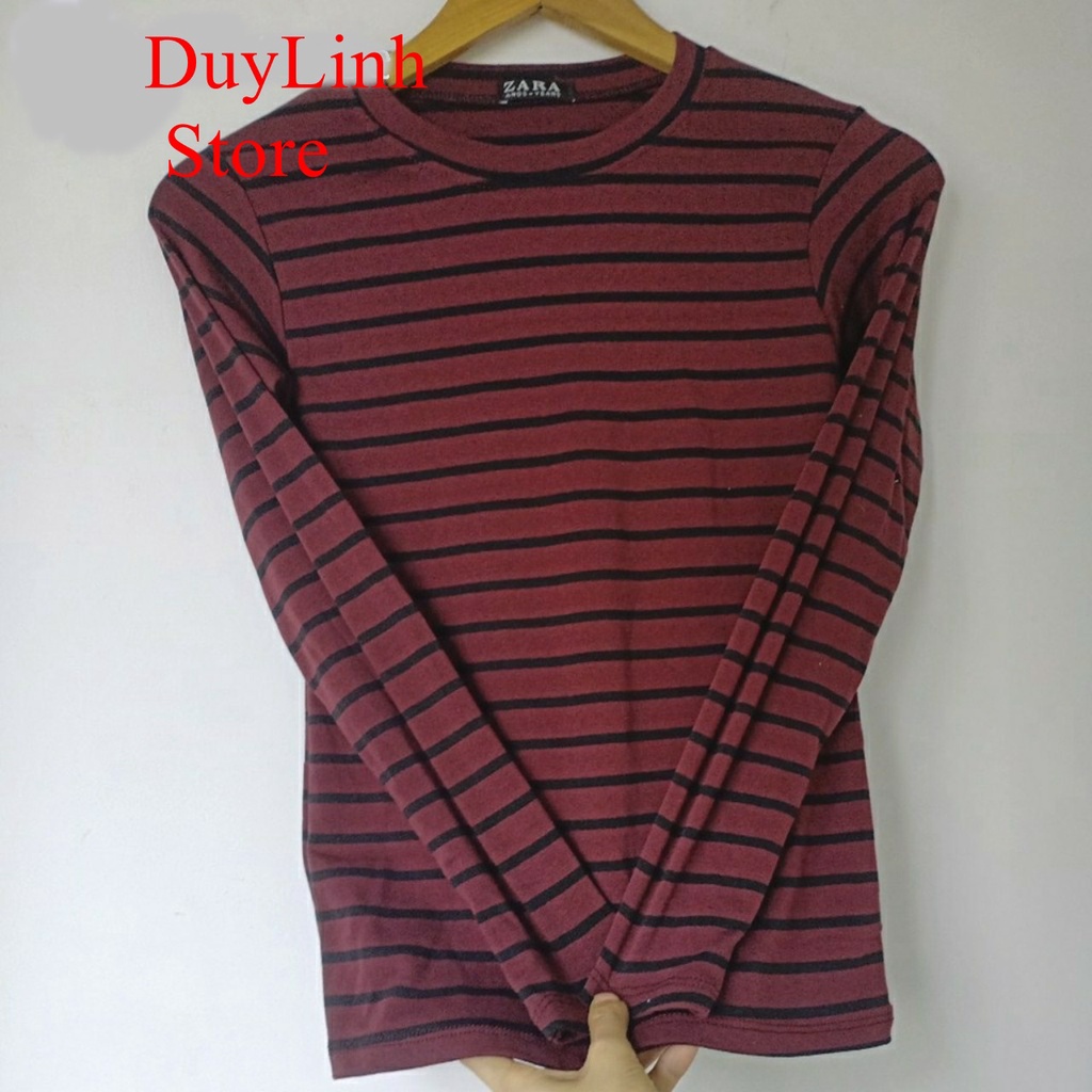 Áo tay dài thun gân ôm body