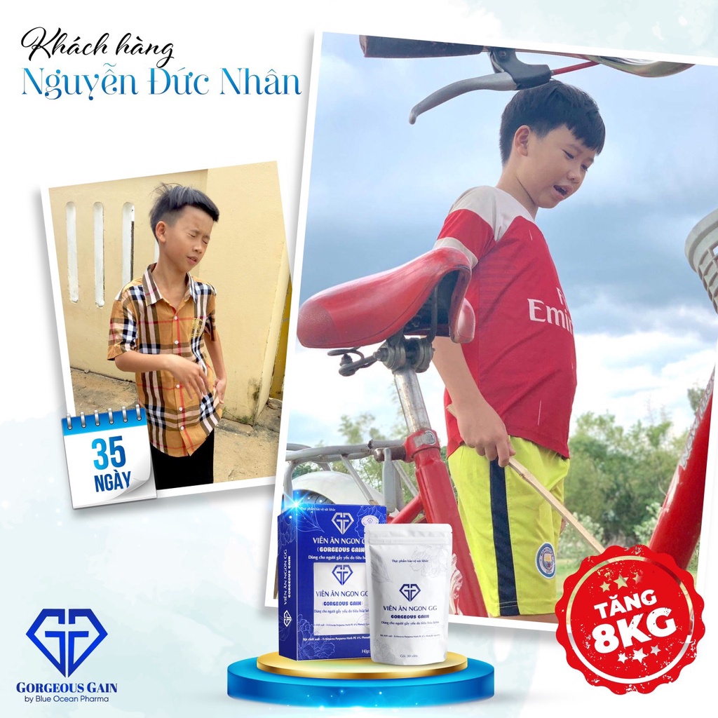 [hot sale]Viên Ăn Ngon GG Chính Hãng Hỗ Trợ Cải Thiện Hệ Thiện Hệ Tiêu Hóa Tăng Cân Hiệu Quả