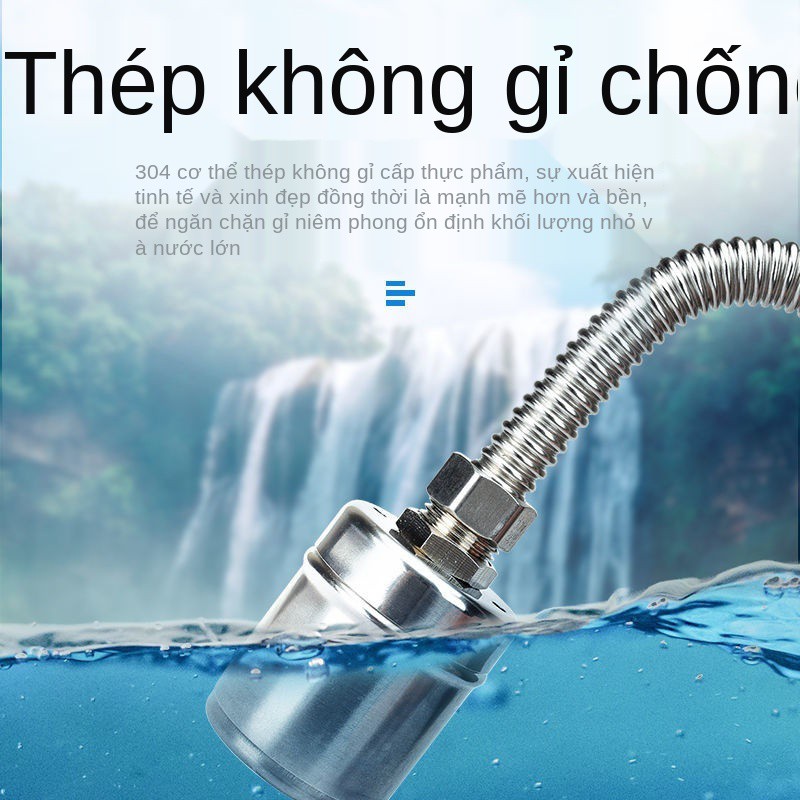 Van phao cảm ứng tự động inox 304 bếp vòi tiết kiệm nước kho báu khách sạn van tiết kiệm nước thông minh