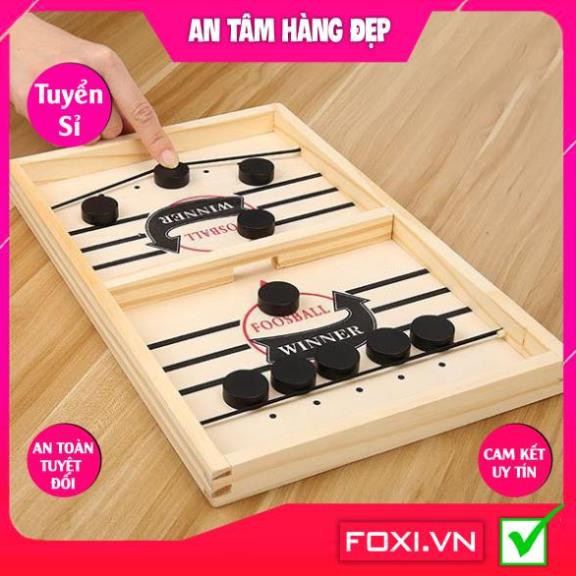 Bộ cờ búng bàn đấu bằng gỗ-Trò chơi Game Gia Đình-Team Siêu Vui Nhộn-luyện khéo tay-đồ chơi gắn kết gia đình