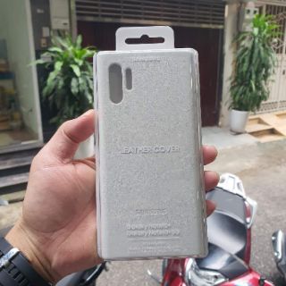 Ốp lưng Leather Cover Note 10 - Note 10 Plus chính hãng Samsung