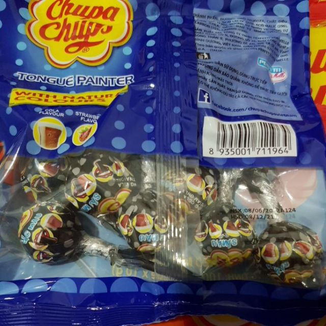 Kẹo mút Chupa chups bịch 10 que