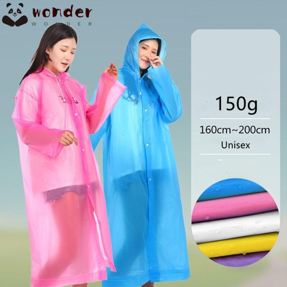 Áo mưa nhiều màu sắc tùy chọn chống thấm nước tái sử dụng được dành cho cả người lớn và trẻ em