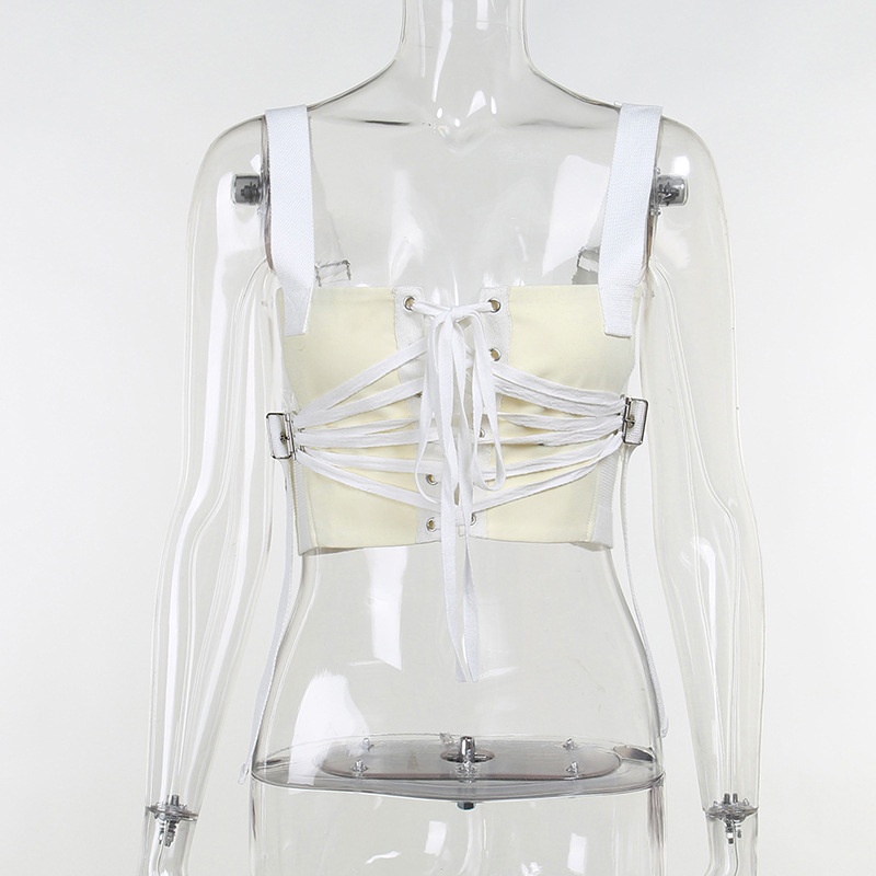 Áo Tank Top Trễ Vai Thắt Nơ Thời Trang Cho Nữ