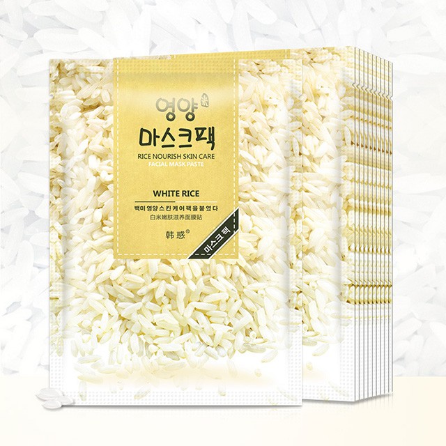 Mặt Nạ HANHUO Gạo White Rice Nourish Skin Care