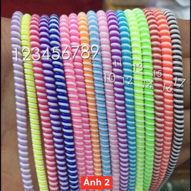 [ GIÁ SỈ ] Dây cuốn cap sạc,tai nghe - Dây bảo vệ sạc, tai nghe chống đứt gãy | BigBuy360 - bigbuy360.vn