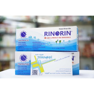 Dung dịch rửa mũi RINORIN 30 gói