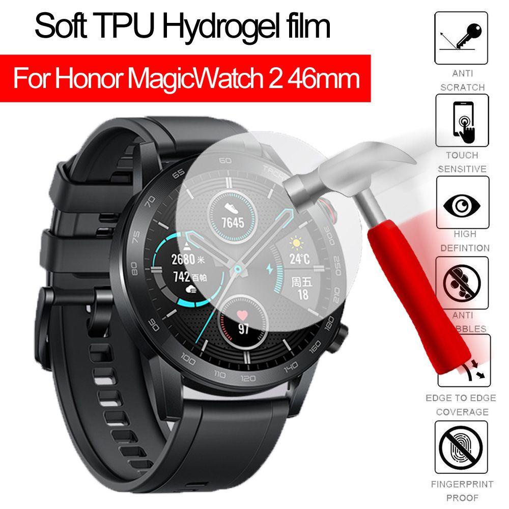 BTLIMER Miếng Dán TPU Bảo Vệ Mặt Đồng Hồ Honor Magic Watch 2 46mm