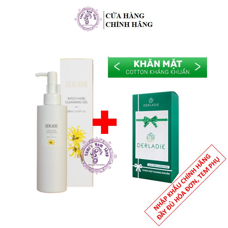 Sữa rửa mặt Derladie Witch Hazel Cleansing Gel