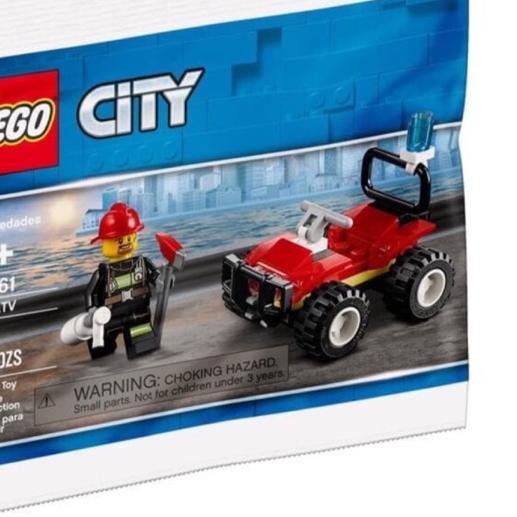 1 Mô Hình Đồ Chơi Lego 30361 -! City Fire Atv (Max Mua 1 Cái)