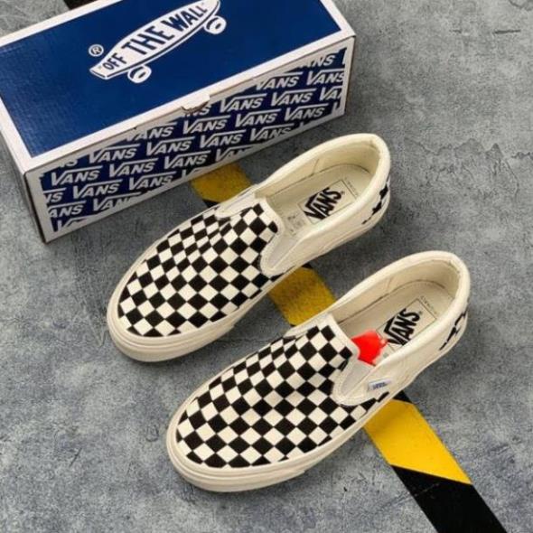 Giày 𝙑𝙖𝙣𝙨 𝙑𝙖𝙪𝙡𝙩 ⚡️𝐅𝐑𝐄𝐄 𝐒𝐇𝐈𝐏⚡️ Giày 𝙑𝙖𝙣𝙨 𝘾𝙖𝙧𝙤 Lười Slipon nam nữ hàng cao cấp Full Box BiIl