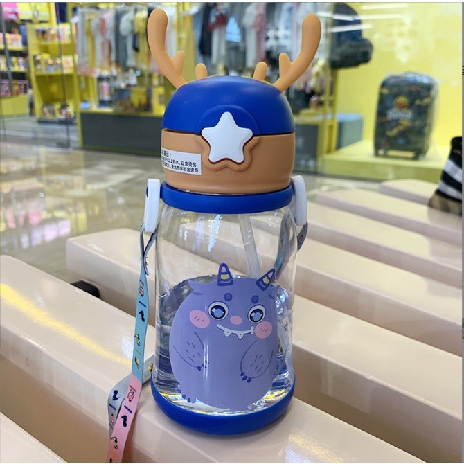 Bình nước 600ml hình tuần lộc đáng yêu BAG U BNTUANLOC65