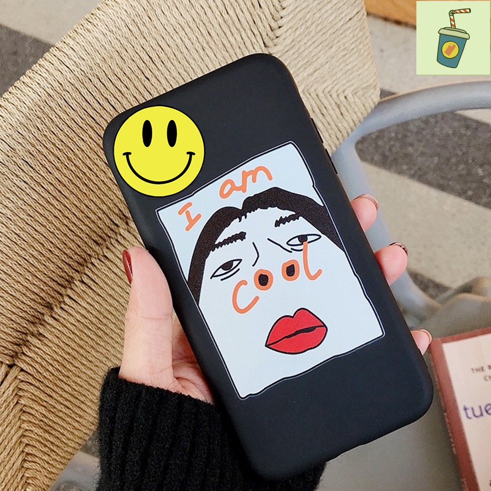 Ốp lưng điện thoại i phone I am cool hài hước 6plus 6splus 7 plus 8plus X Xr XsM 11 12 13 Promax - RS Store