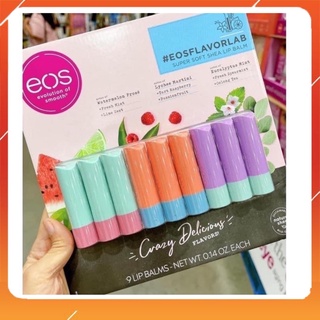 Set son dưỡng Eos trái cây Mỹ