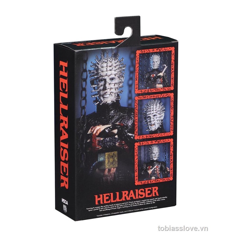 Mô hình nhân vật Hellraiser NECA 33103 kích thước 7 inch
