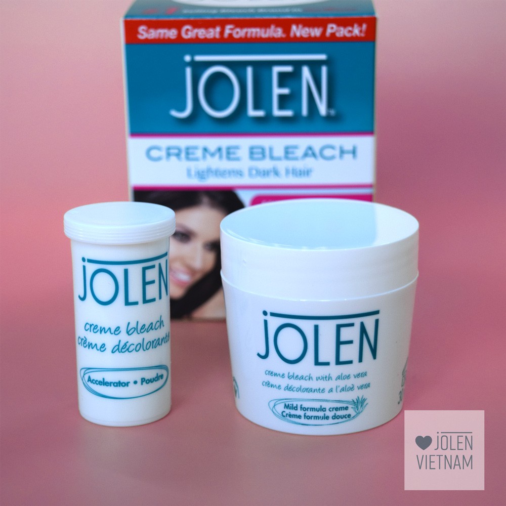 Kem Tẩy Màu Lông Jolen Aloe Vera 37gr - Nhập UK (Kem Làm Nhạt Màu Lông) | BigBuy360 - bigbuy360.vn