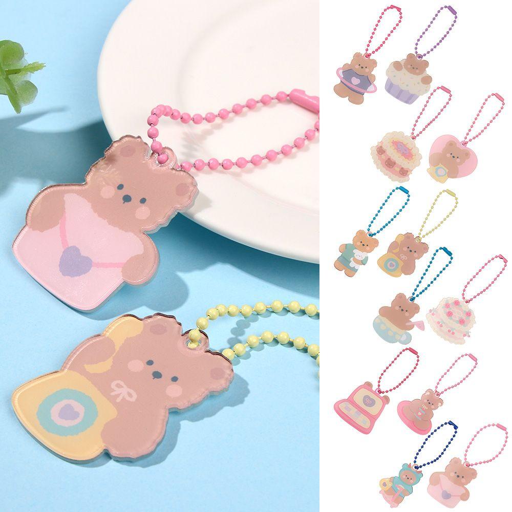 Móc Khóa Hình Gấu Bằng Acrylic MIHAN1